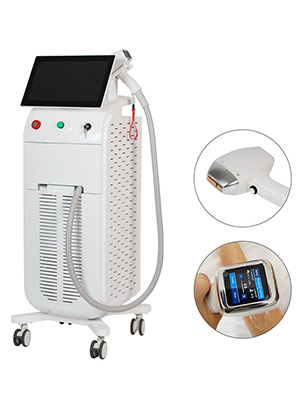 1200 W laser bar with large screen diode laser hair removal machine